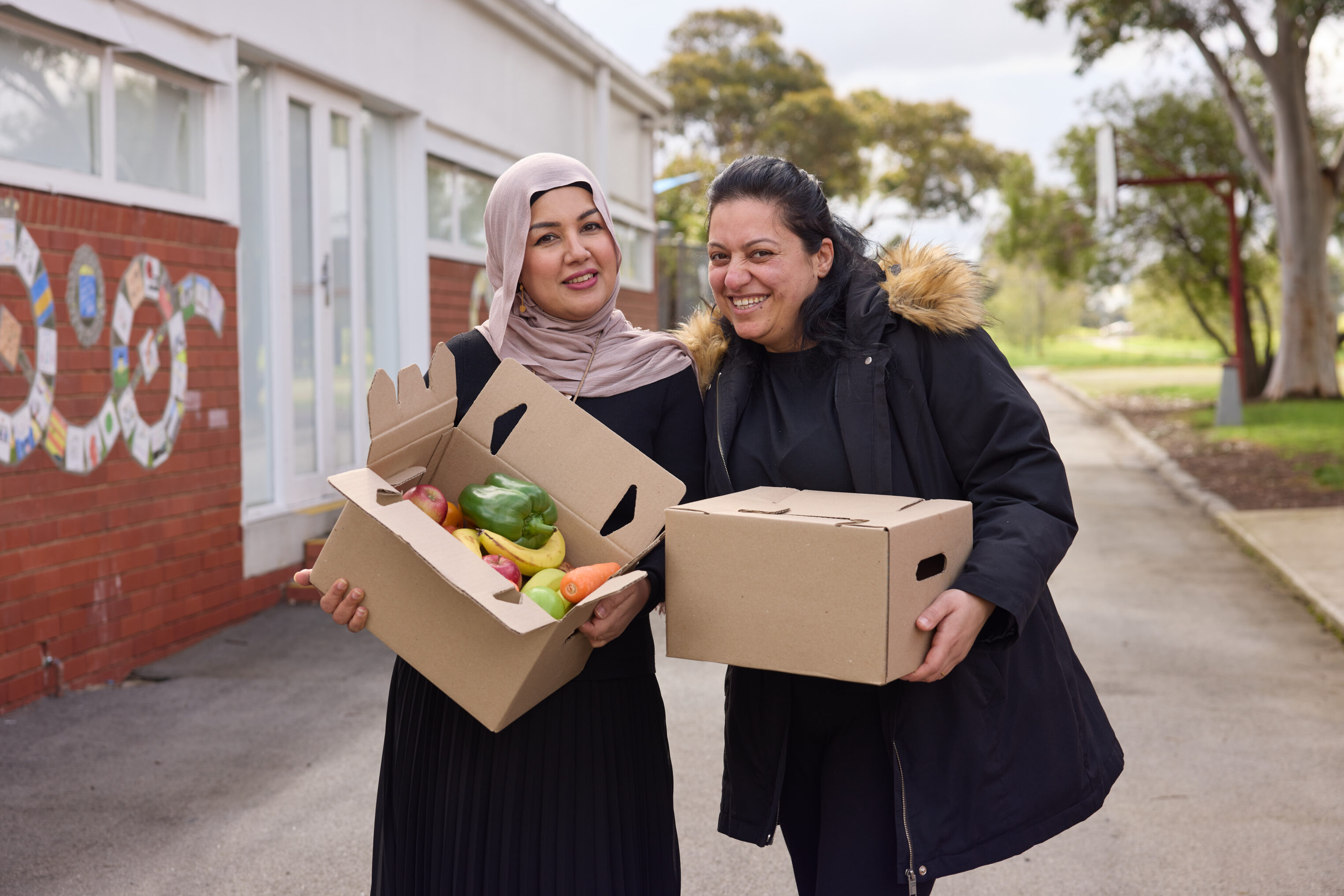The One Box Beneficiary collecting The One Box